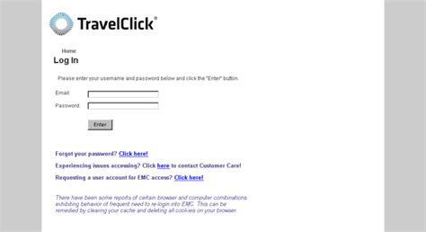 log in travelclick.
